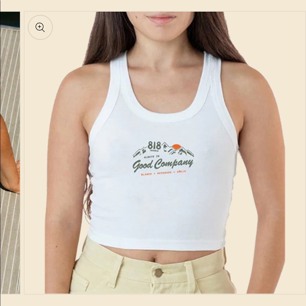 818 Tequila Crop Top
